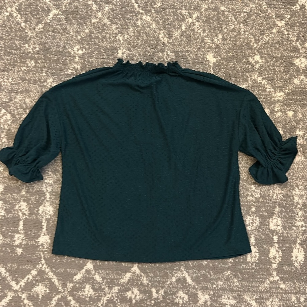 Madewell Texture and Thread Ruffle blouse - Picture 6 of 6